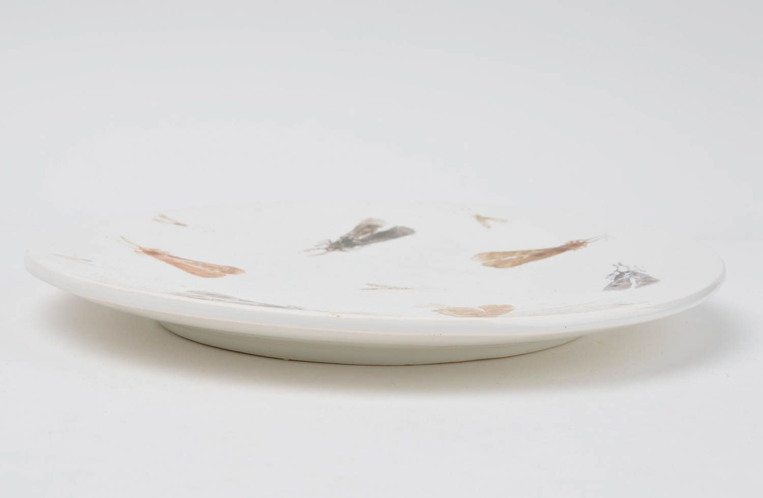Plato de cerámica hecho a mano utensilio de cocina regalo original para mujer foto 2