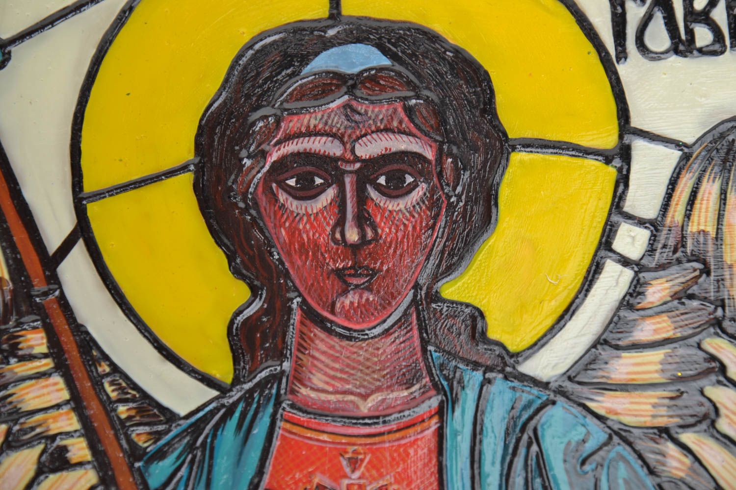 Икона святой архангел Гавриил  фото 5