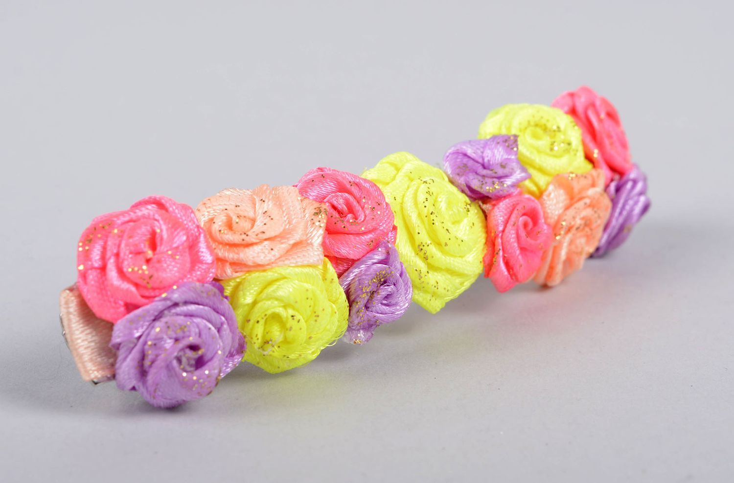 Floral hair clip designer accessories hair ornaments best gifts for girls photo 4