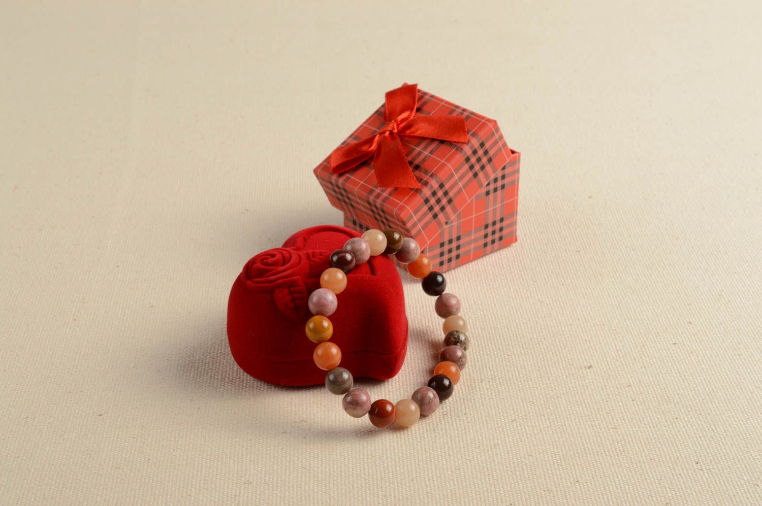 Браслет ручной работы авторский красивый браслет женское украшение с камнями фото 1