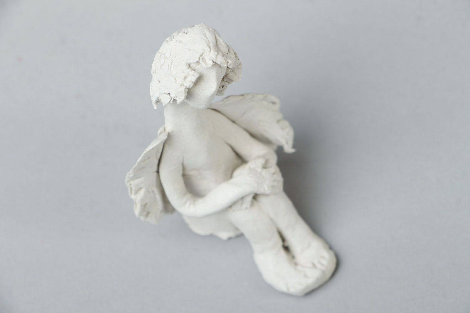 Figurine céramique faite main Ange  photo 2