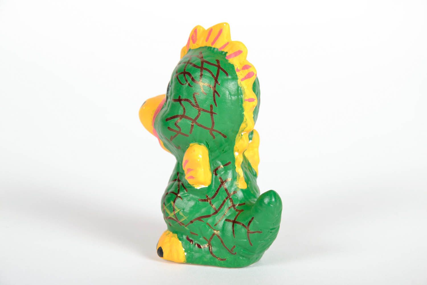 Figurine décorative en argile Dragon pour enfant photo 3