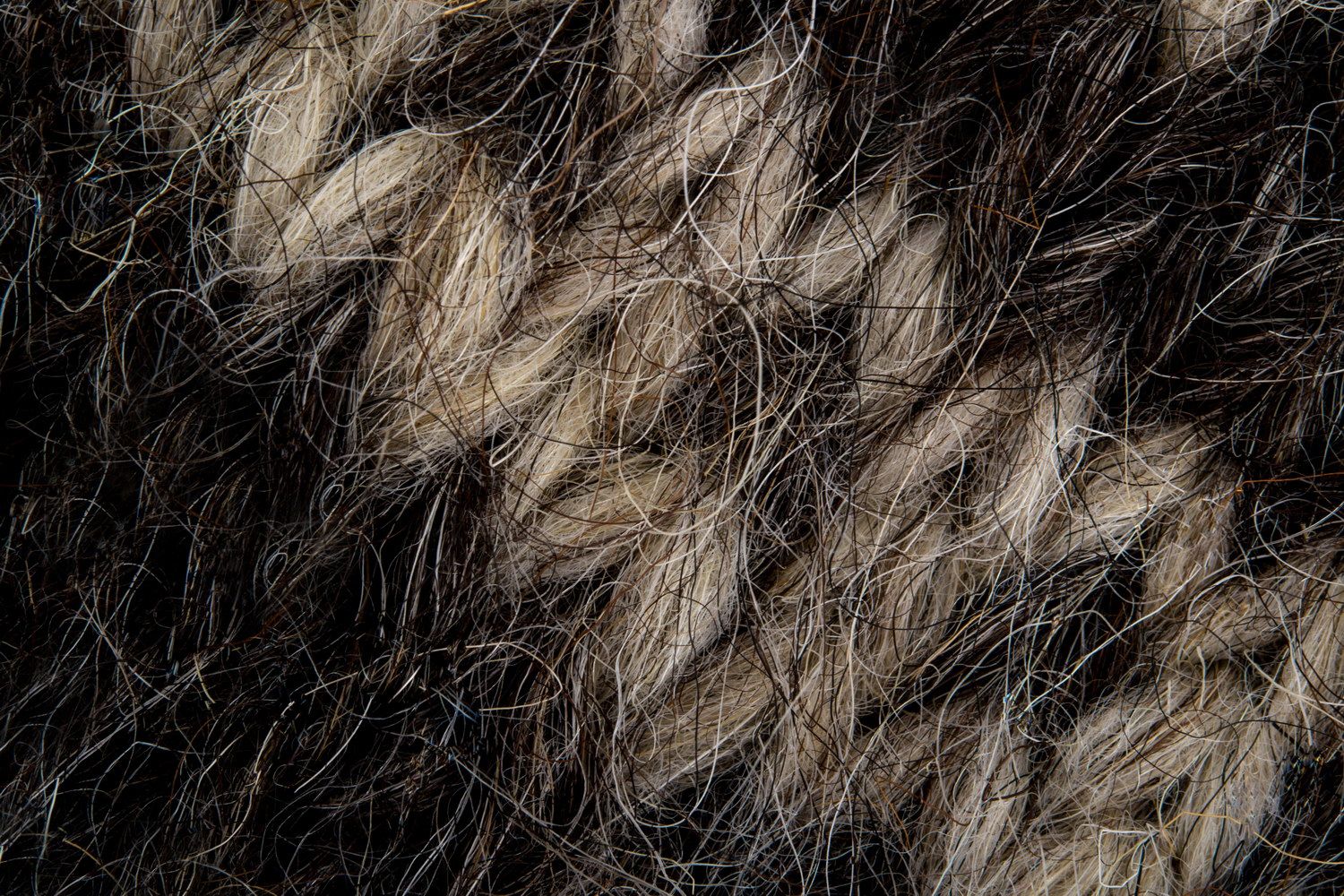 Calcetines de lana de color gris oscuro para hombres foto 4