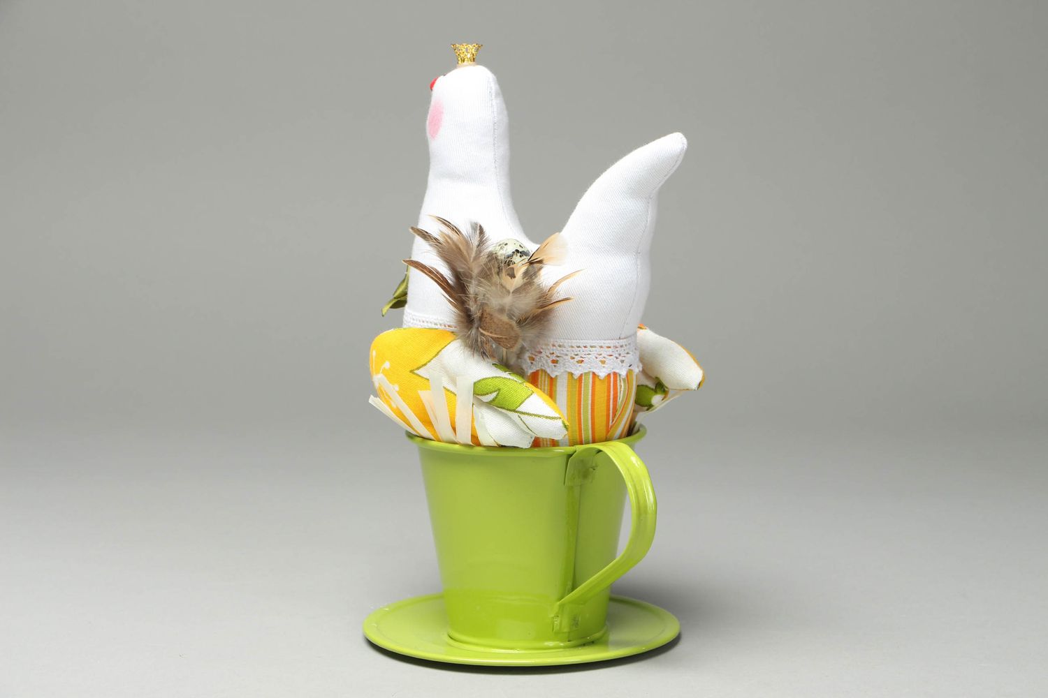 Soft interior toy Chicken in Green Cup photo 3