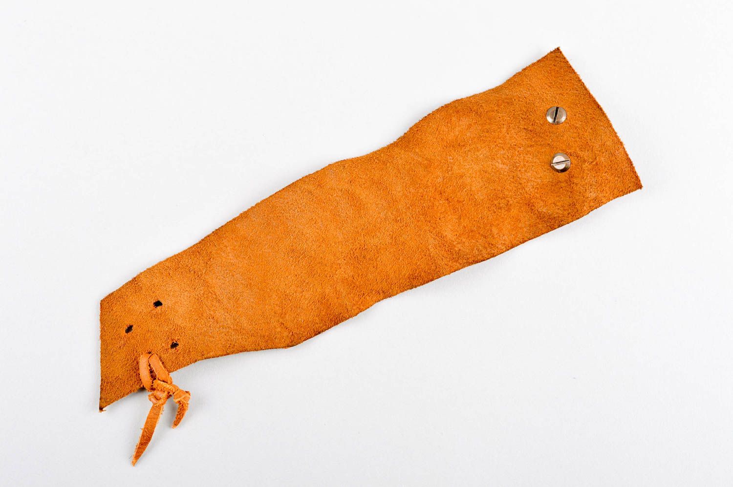 Pulsera de cuero hecha a mano con dibujo accesorio para mujer regalo original foto 4
