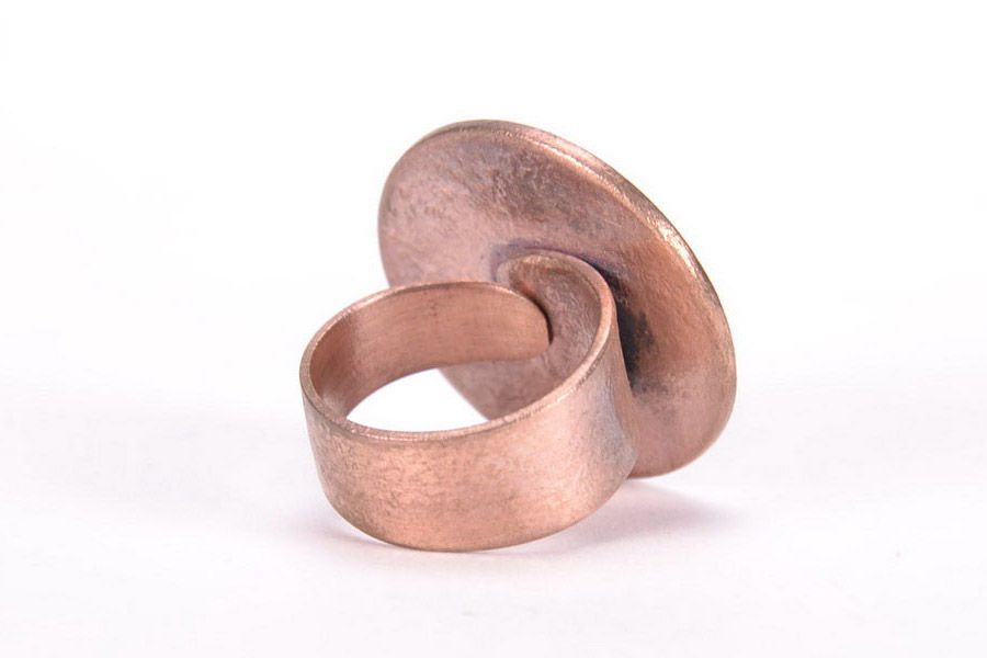 Ring made of copper Funnel photo 3