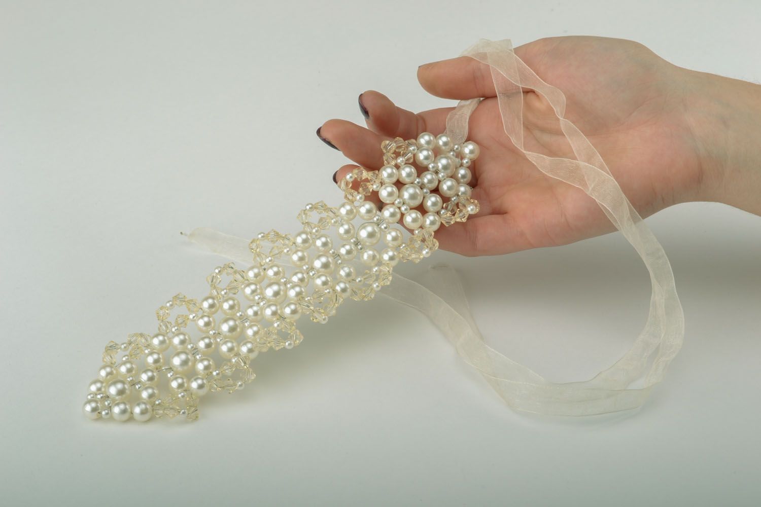 Bracelet fait main en perles original photo 4