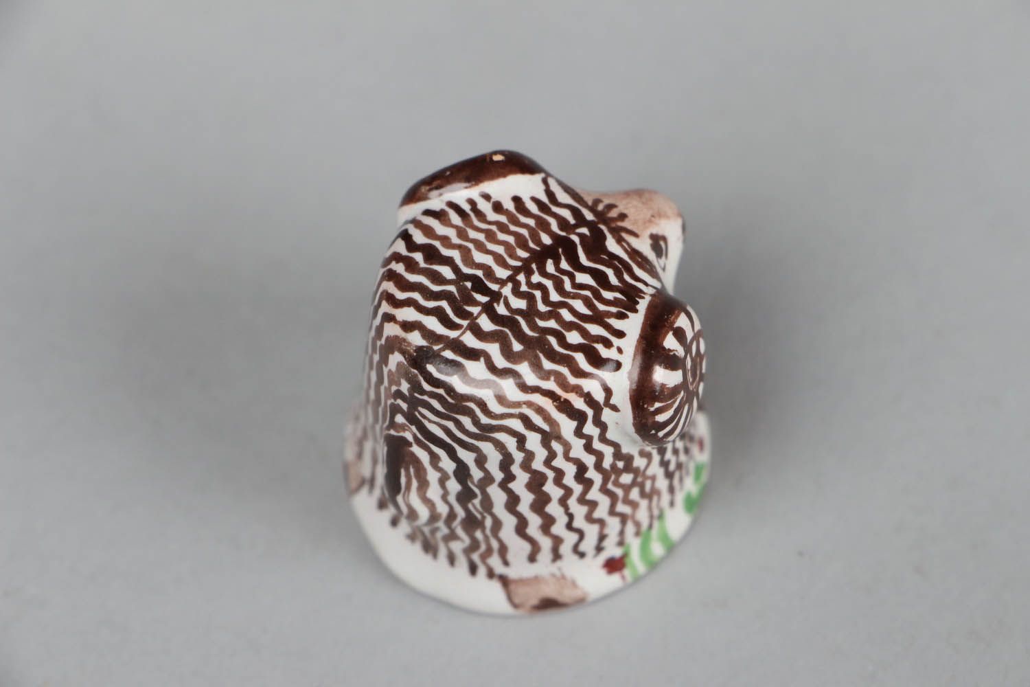 Fingerhut aus Keramik Lamm foto 3