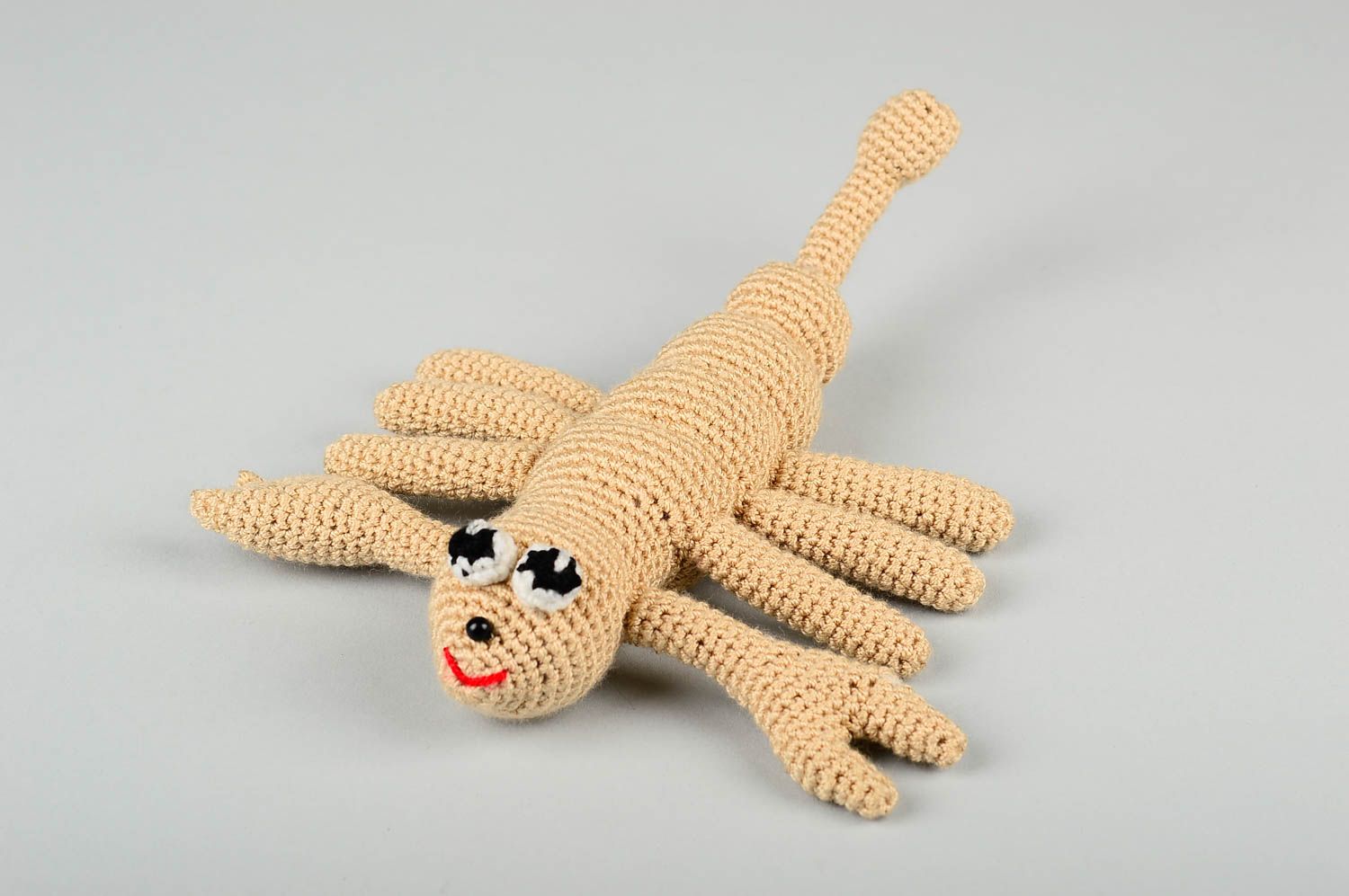Мягкая игрушка ручной работы детская игрушка крючком красивая игрушка скорпион фото 1