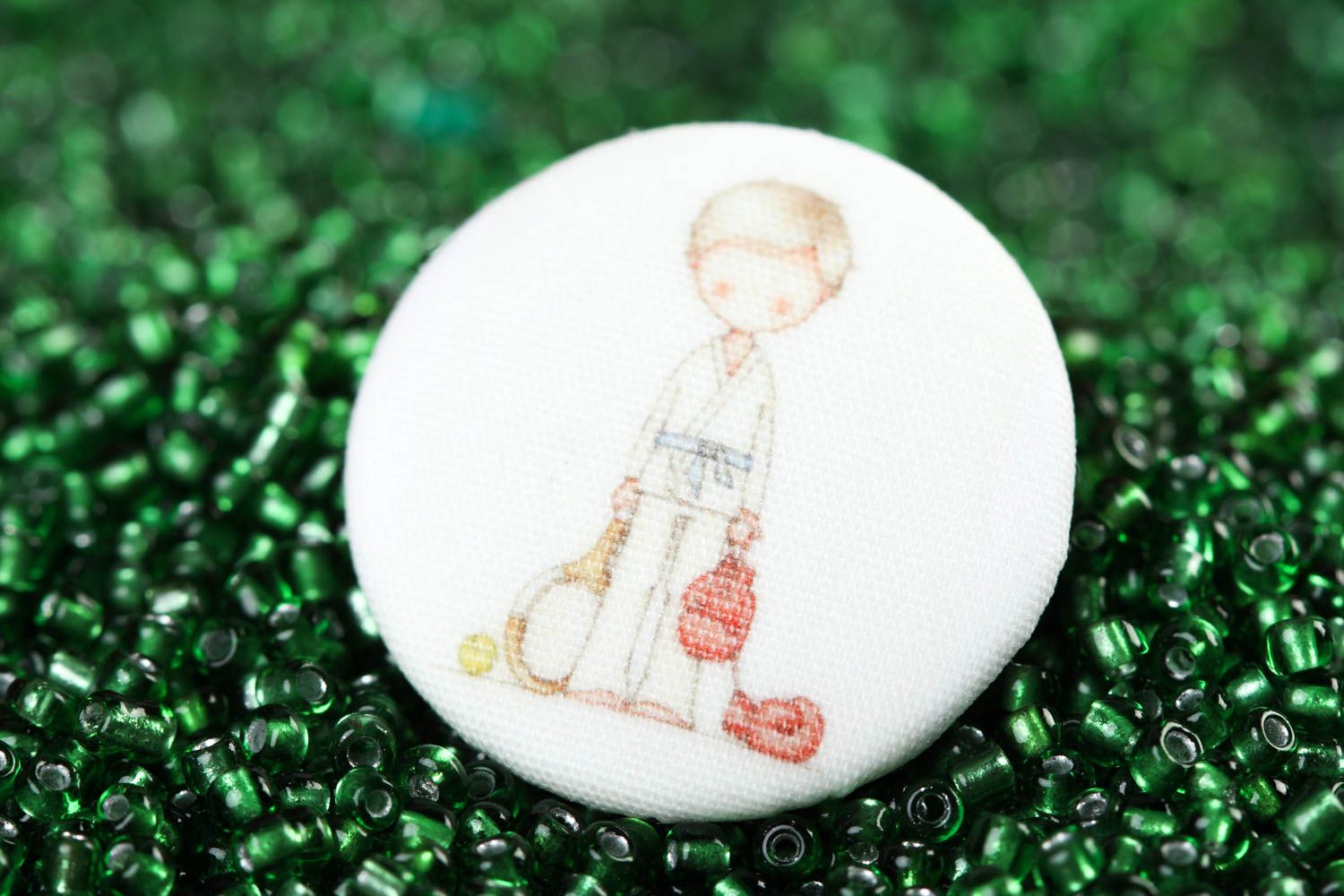 Handmade designer button stylish unusual button cute fittings for clothes photo 1