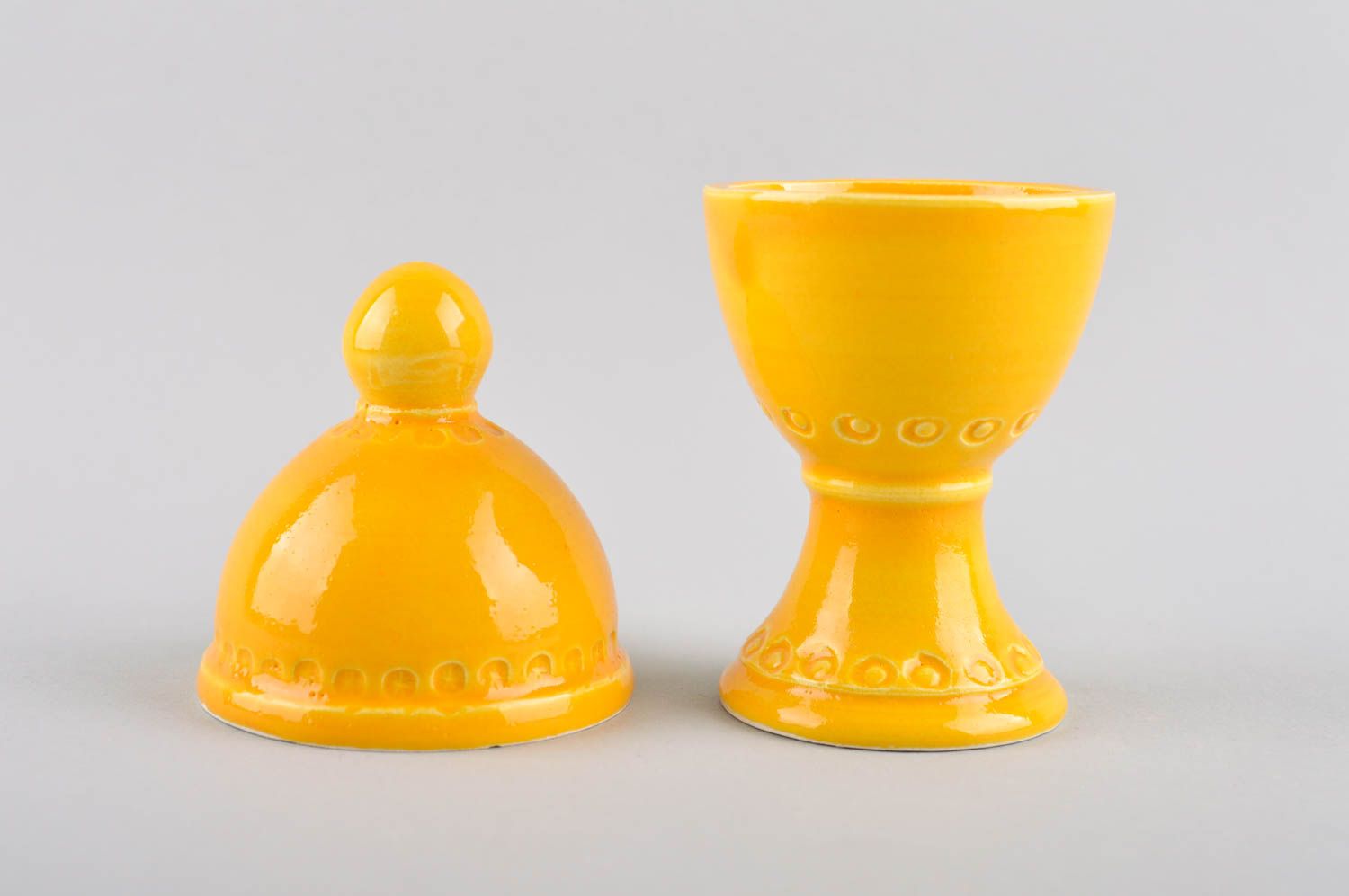 Unusual ceramic egg cup lovely designer accessories interesting home decor photo 2