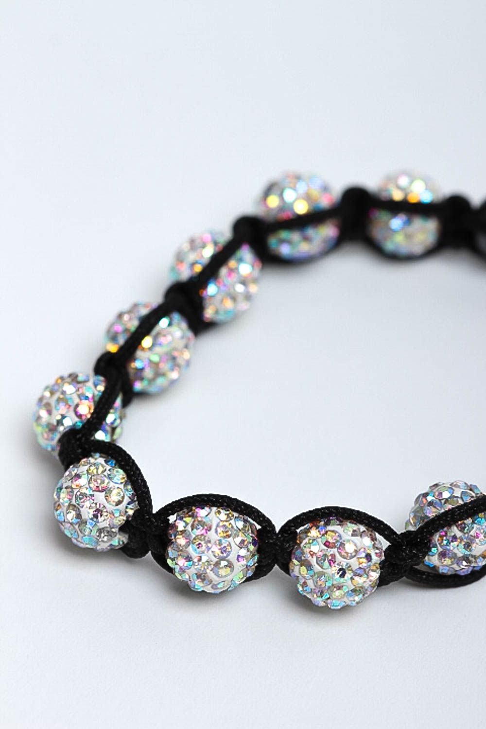 Hematite bracelet stylish beaded bracelet handmade bracelet fashion jewelry photo 3