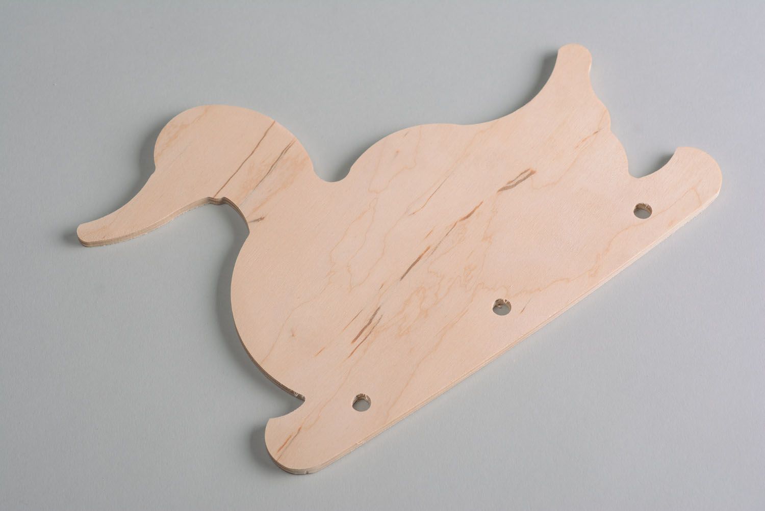 Plywood craft blank Duck photo 1