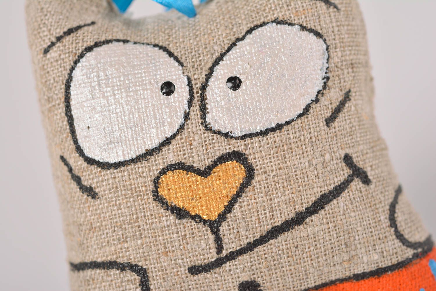 Deko Hänger Katze Spielzeug, Geschenk für Kinder Katze Kuscheltier handmade foto 2