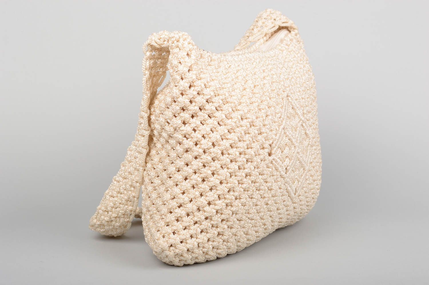 Handmade bag women purse macrame bag designer accessories gift ideas for women photo 2
