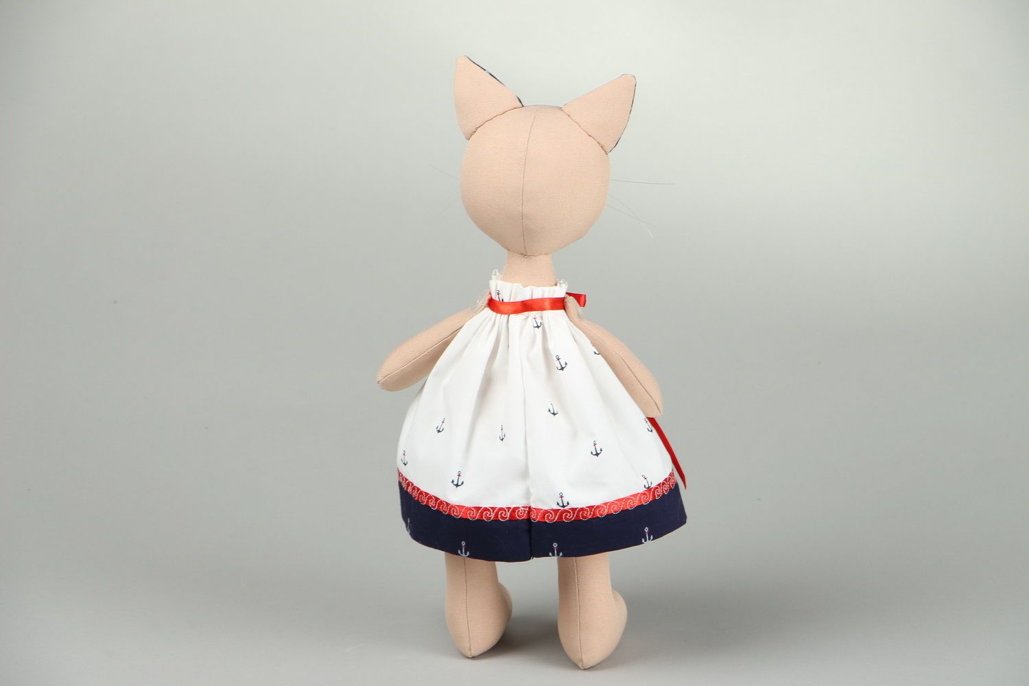 Cotton toy Sailor cat photo 3