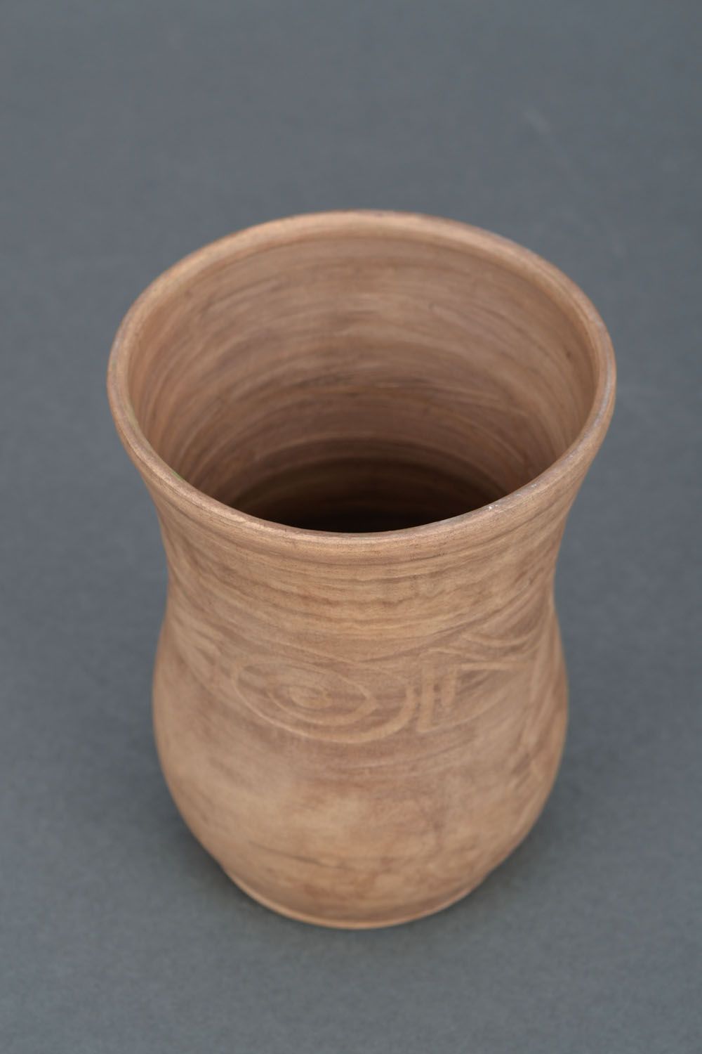 Bicchiere in ceramica fatto a mano tazza in ceramica prodotto di argilla
 foto 5