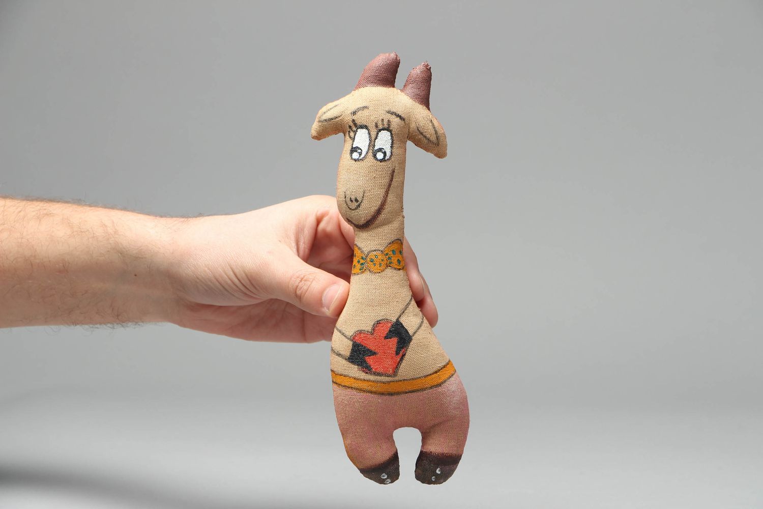 Handmade soft toy with aroma Goat photo 4