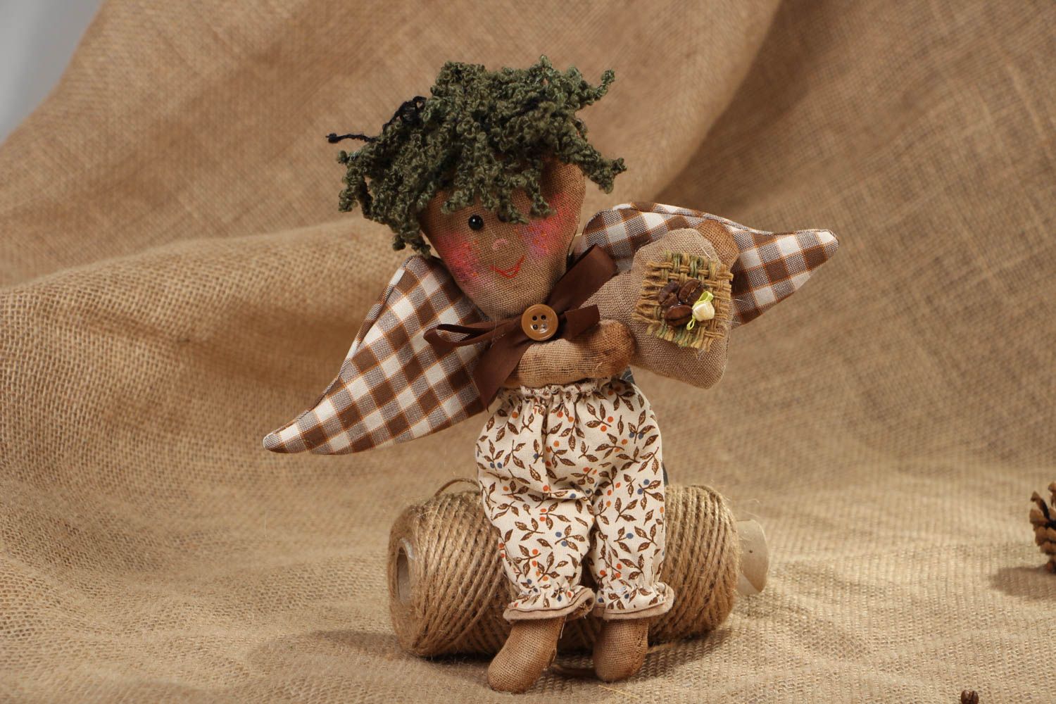 Aroma Puppe aus Textil foto 5
