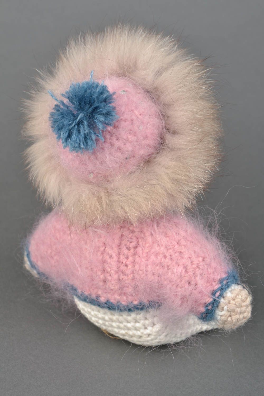 Soft crochet toy Bear in Sweater photo 4
