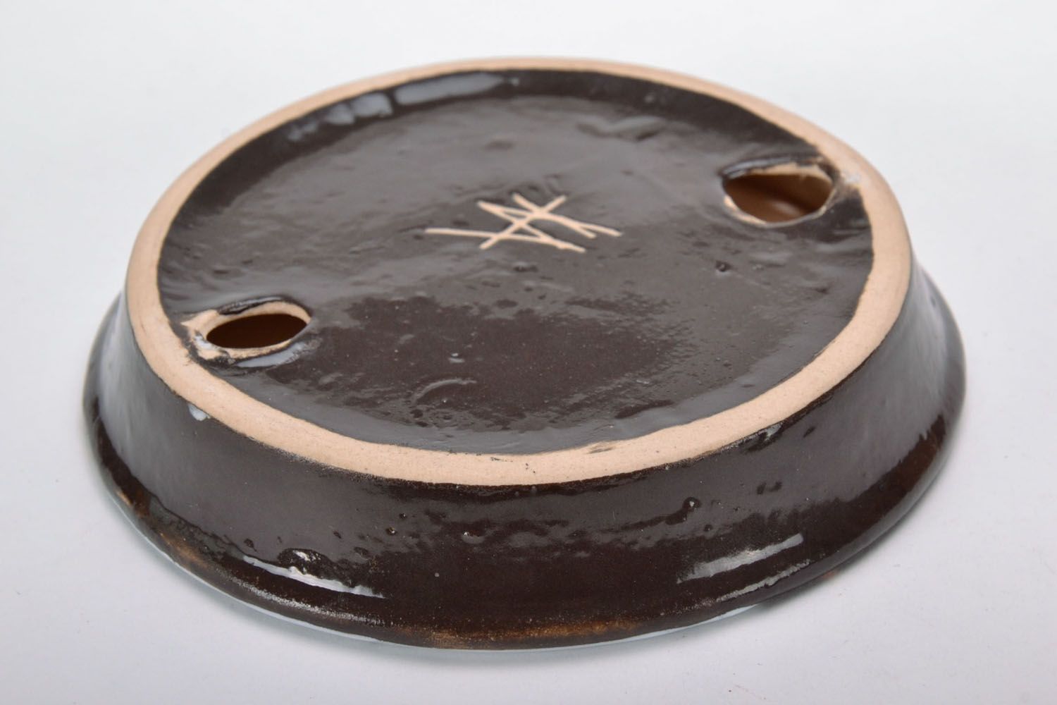 Декоративная тарелка с изображением барашка фото 4