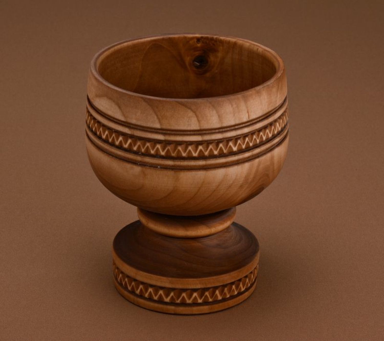 Vaso di legno fatto a mano ciotola decorativa attrezzi da cucina di legno foto 5