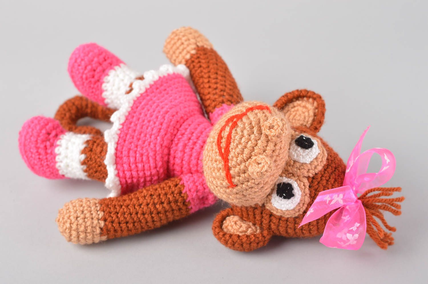 Handmade toy animal toy soft toy gift for baby unusual gift decor ideas photo 3