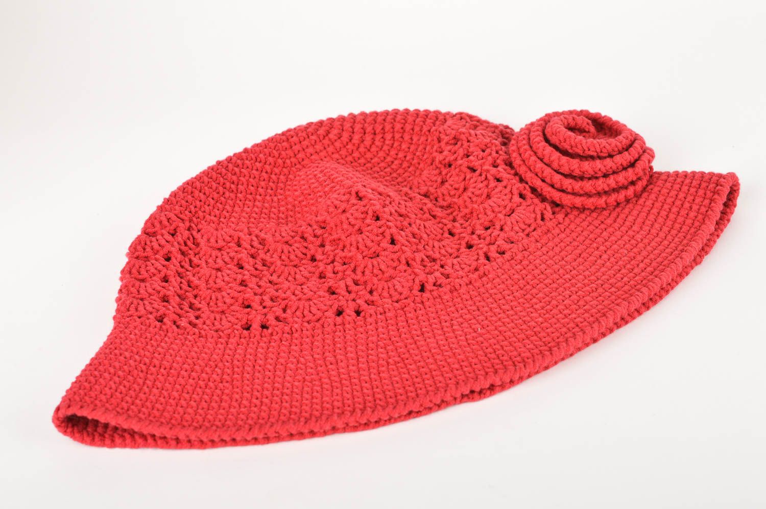 Modisches Accessoire handgefertigt Sommer Hut ungewöhnlich Hut für Frauen foto 2