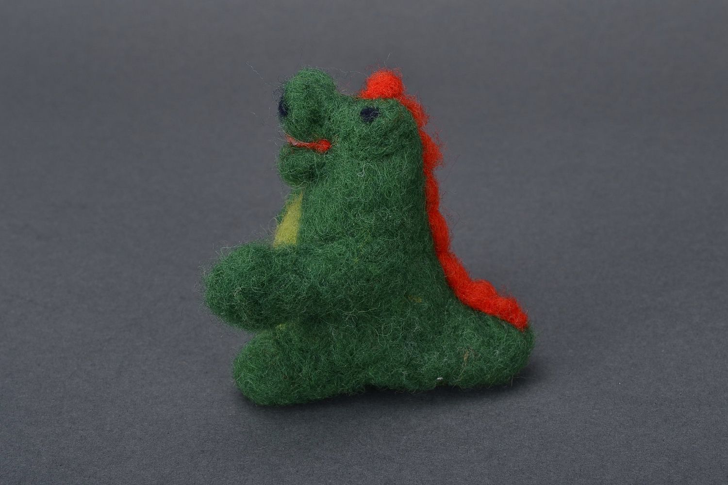 Muñeco de peluche de lana Dinosaurio foto 2