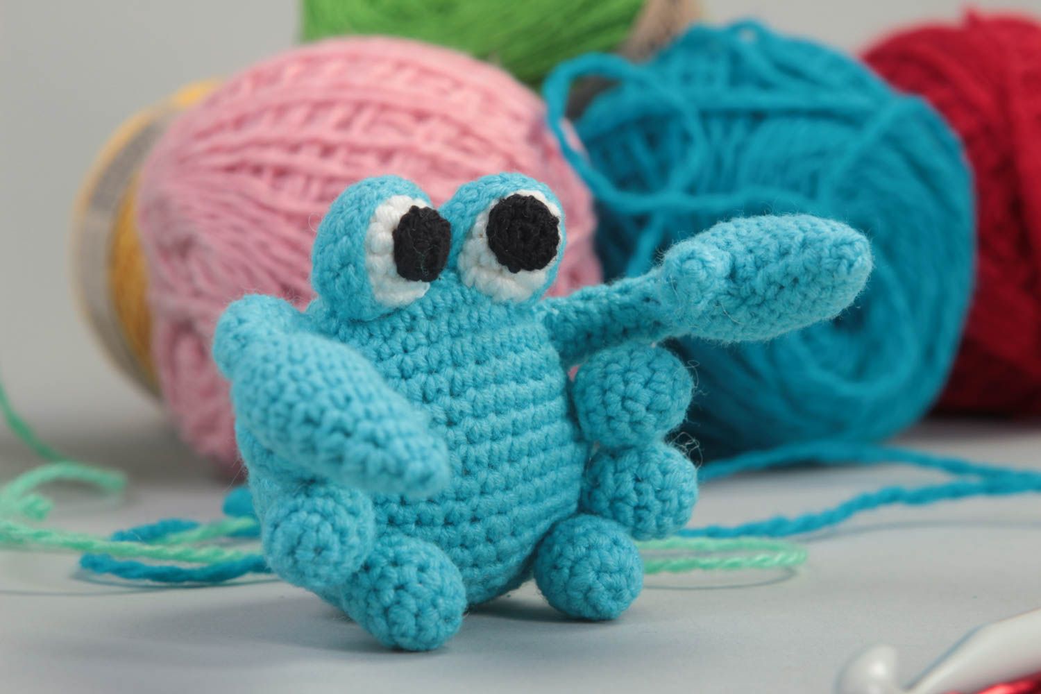 Cute handmade crochet toy soft toy for kids stuffed toy birthday gift ideas photo 1