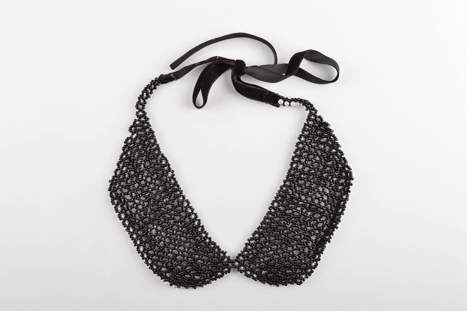 Collar de abalorios hecho a mano original bisutería de moda accesorio para mujer foto 5