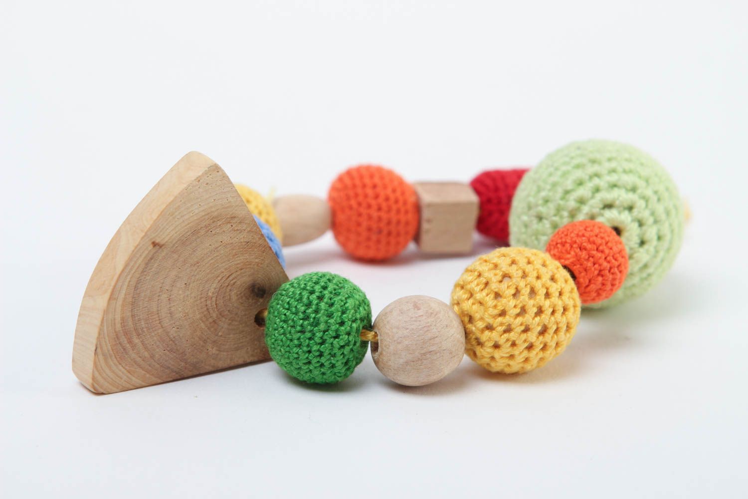 Handmade toy for newborns unusual eco friendly toys stylish present for kids photo 3