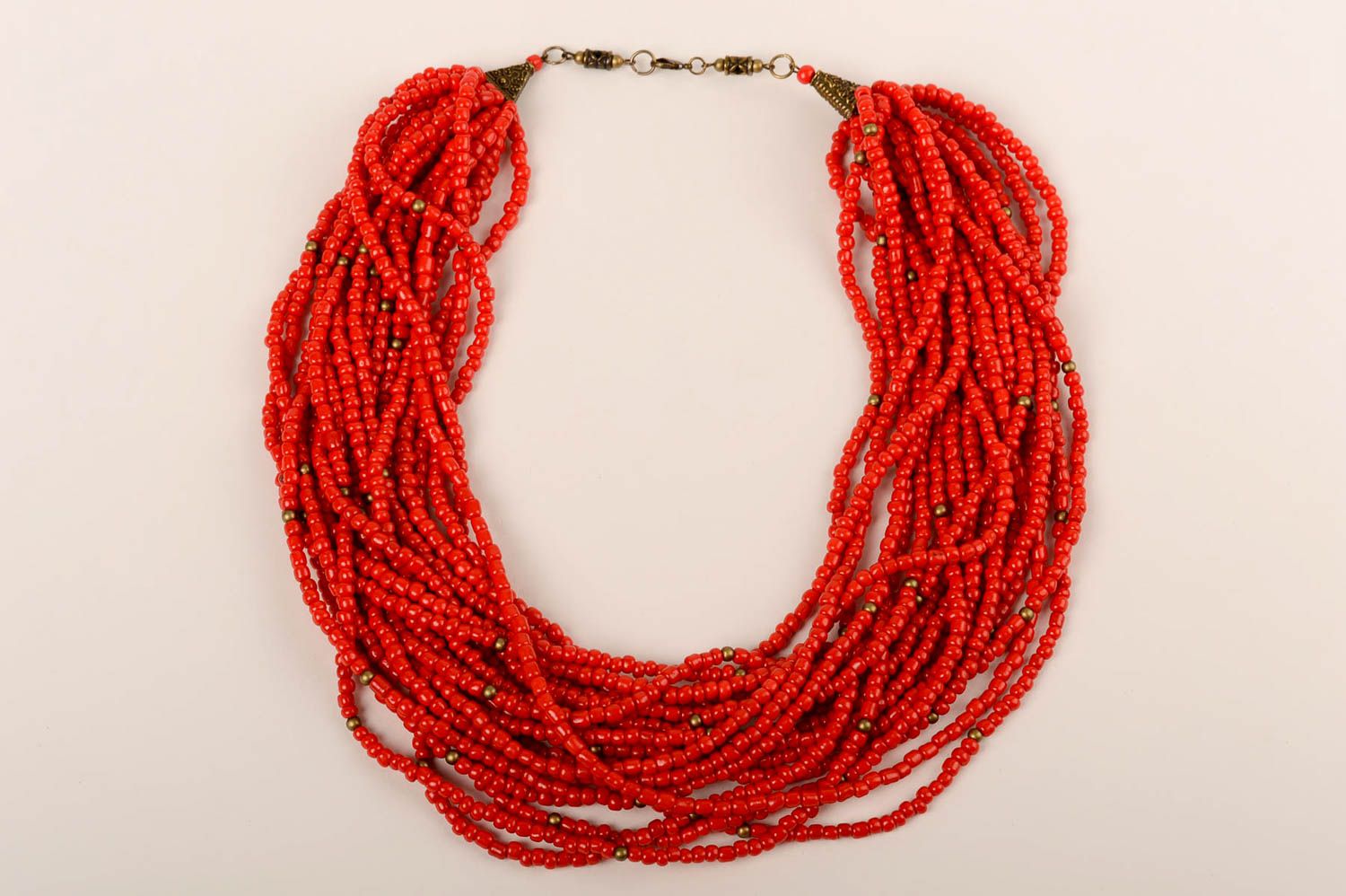Beautiful handmade beaded necklace fashion bead necklace beautiful jewellery photo 2
