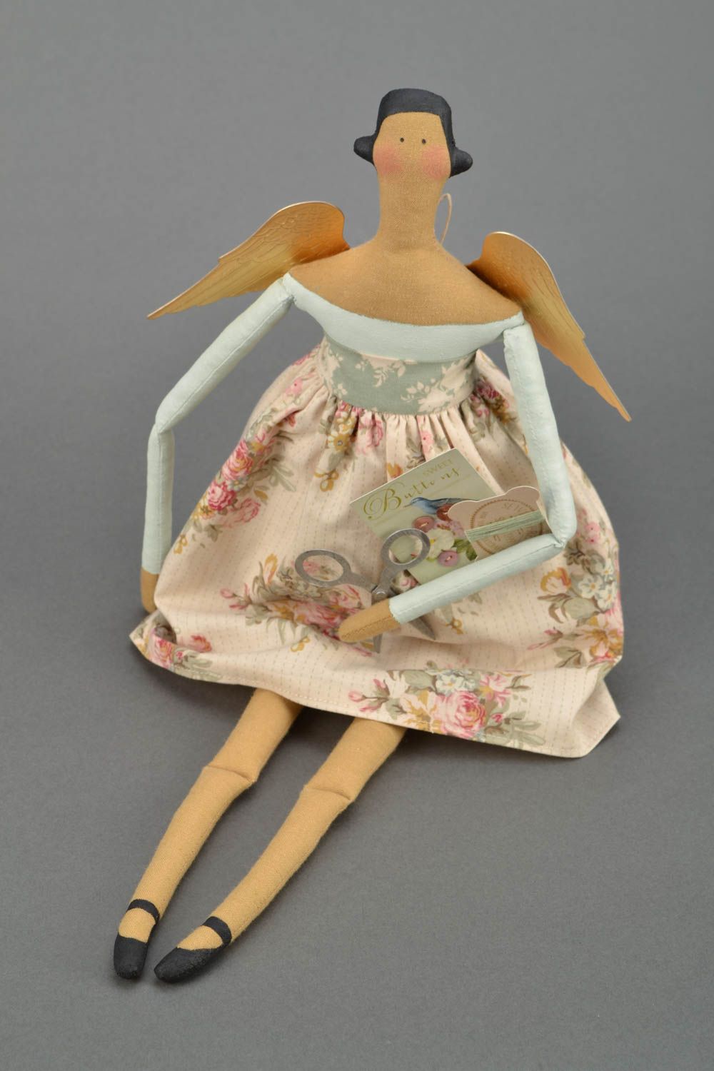Collectible fabric doll photo 1
