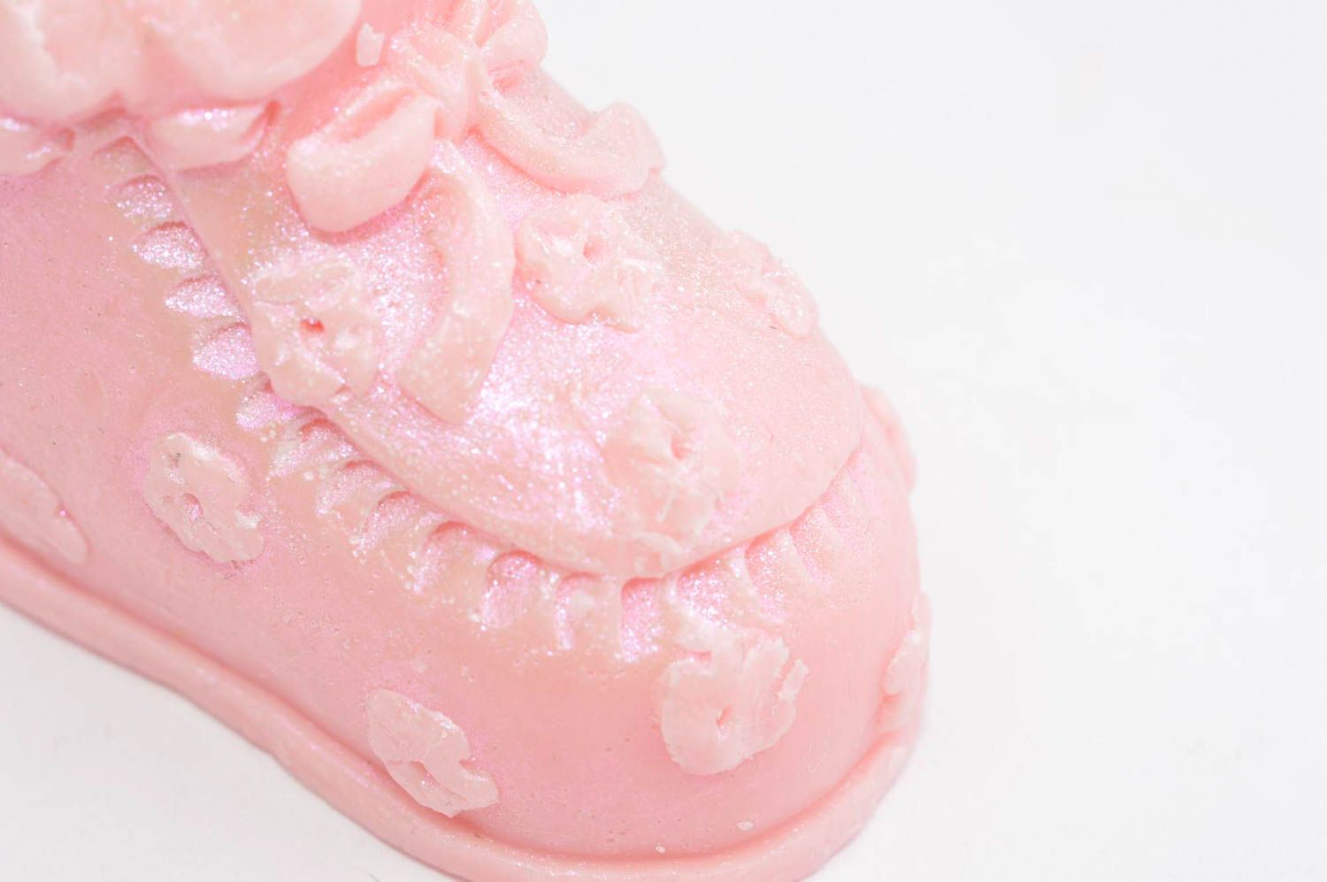 Детское мыло ручной работы натуральная косметика ботиночек натуральное мыло фото 4