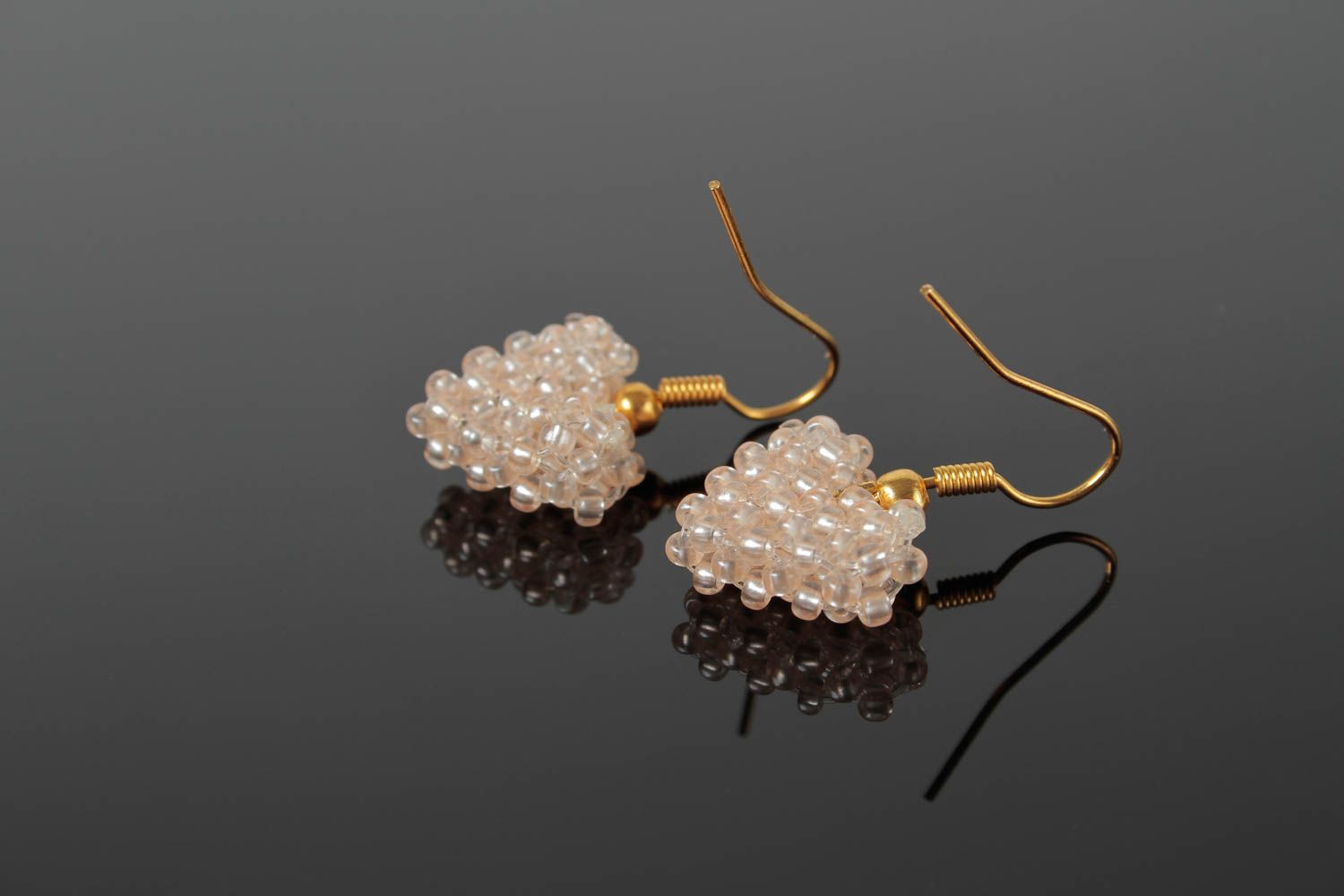 Handmade earrings beads jewelry accessory for women stylish bijouterie best gift photo 4