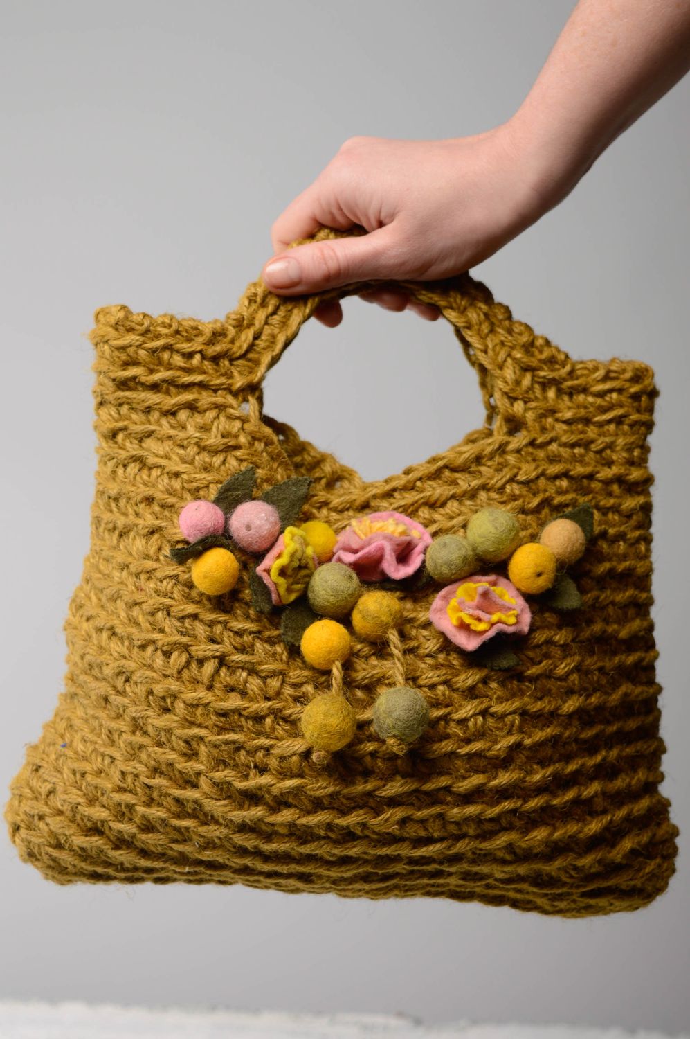 Women's crochet bag photo 3