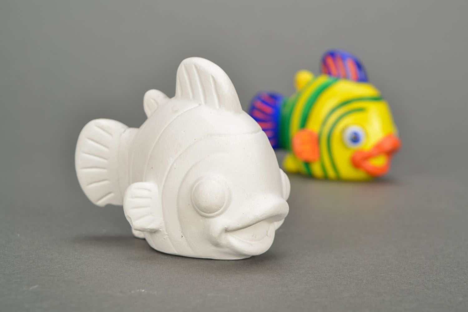 DIY plaster figurine Fish photo 1