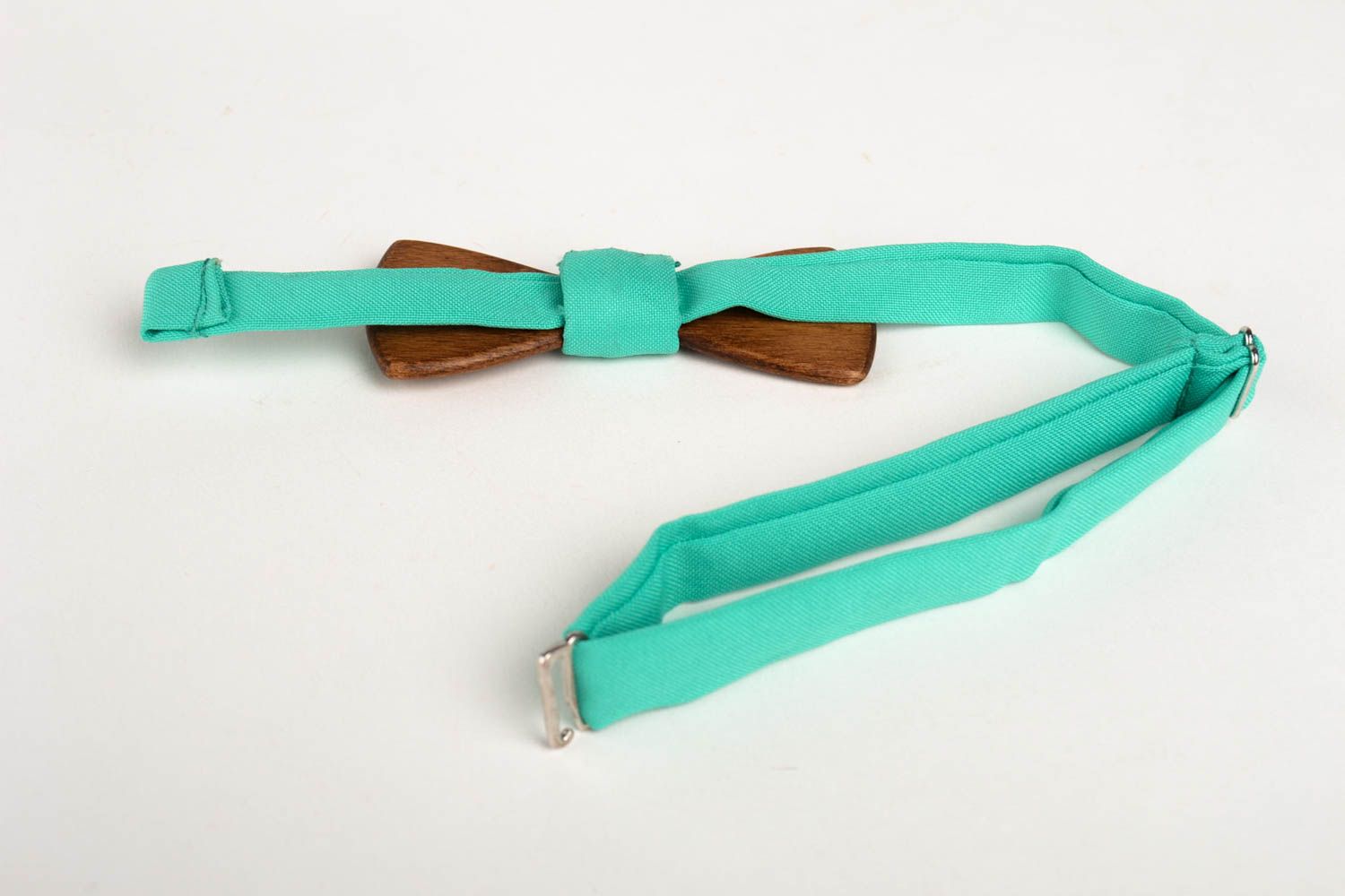 Handmade Designer Accessoire Fliege aus Holz Krawatte Fliege einzigartig foto 4
