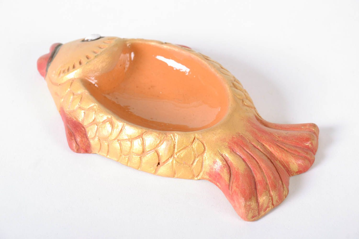 Aschenbecher aus Keramik Handarbeit foto 2