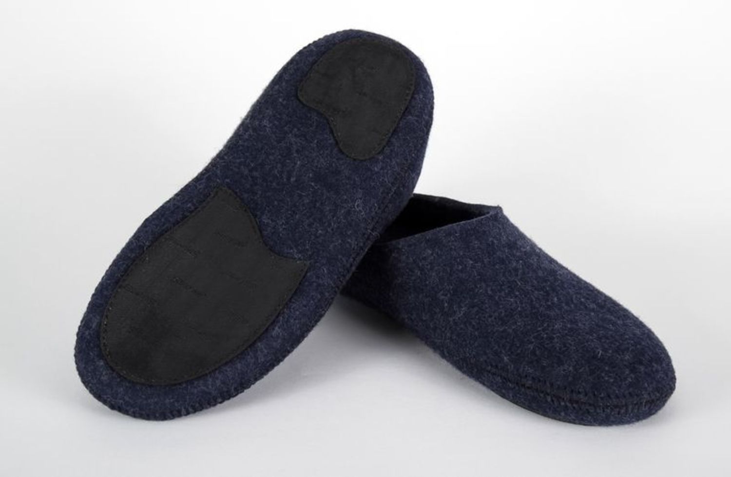 Men's felt slippers  photo 4