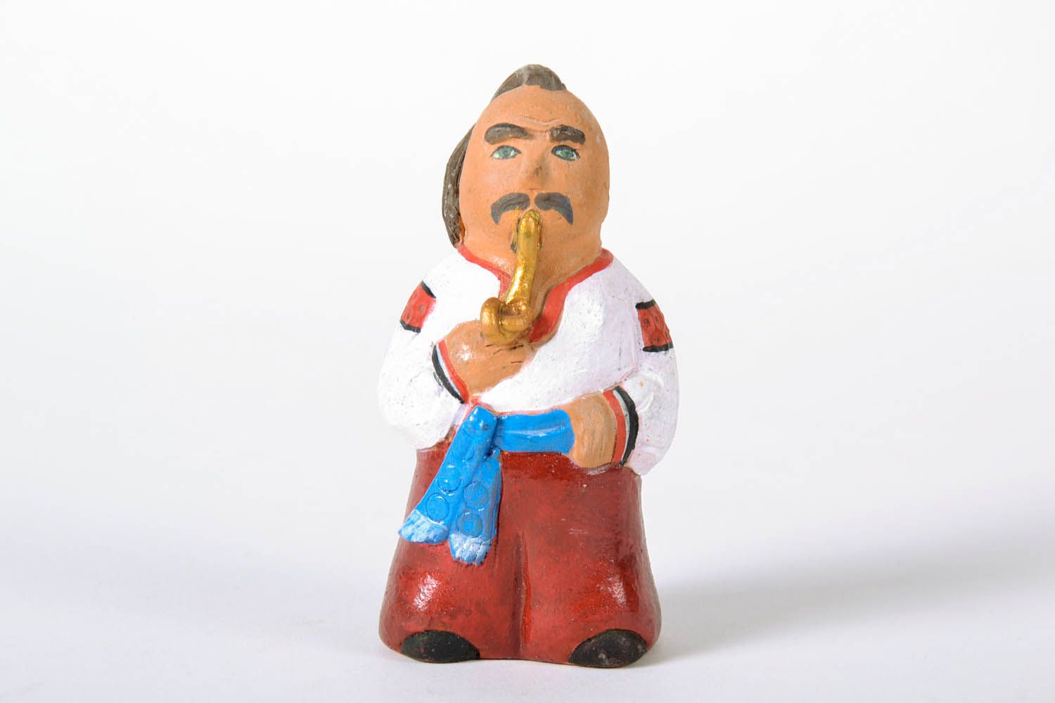Decorative ceramic figurine in the shape of Cossack  photo 2