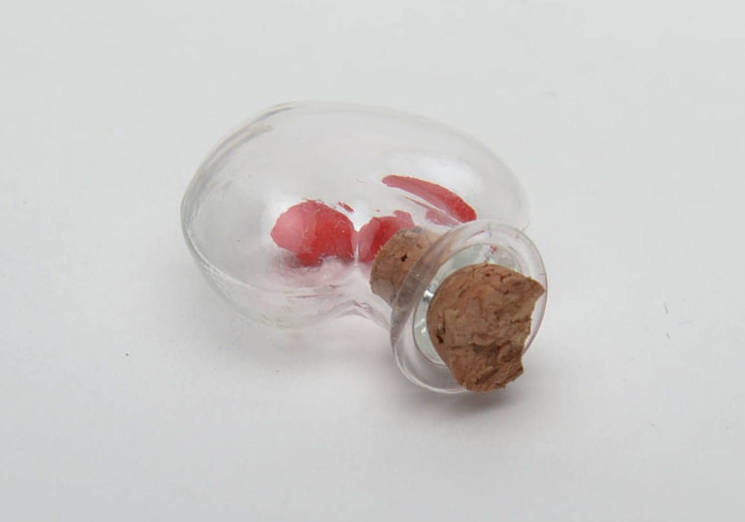 Petite bouteille décorative en verre Potion d'amour photo 4