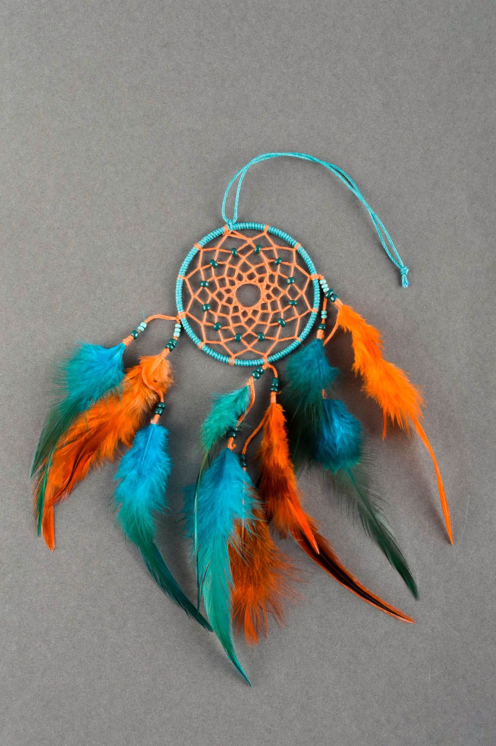 Dreamcatcher amulet handmade talisman woven dreamcatcher decorative use only photo 1