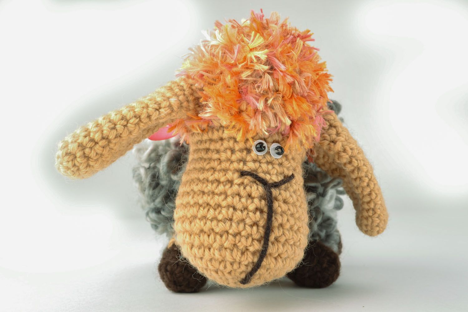 Hand crochet toy Lamb photo 2