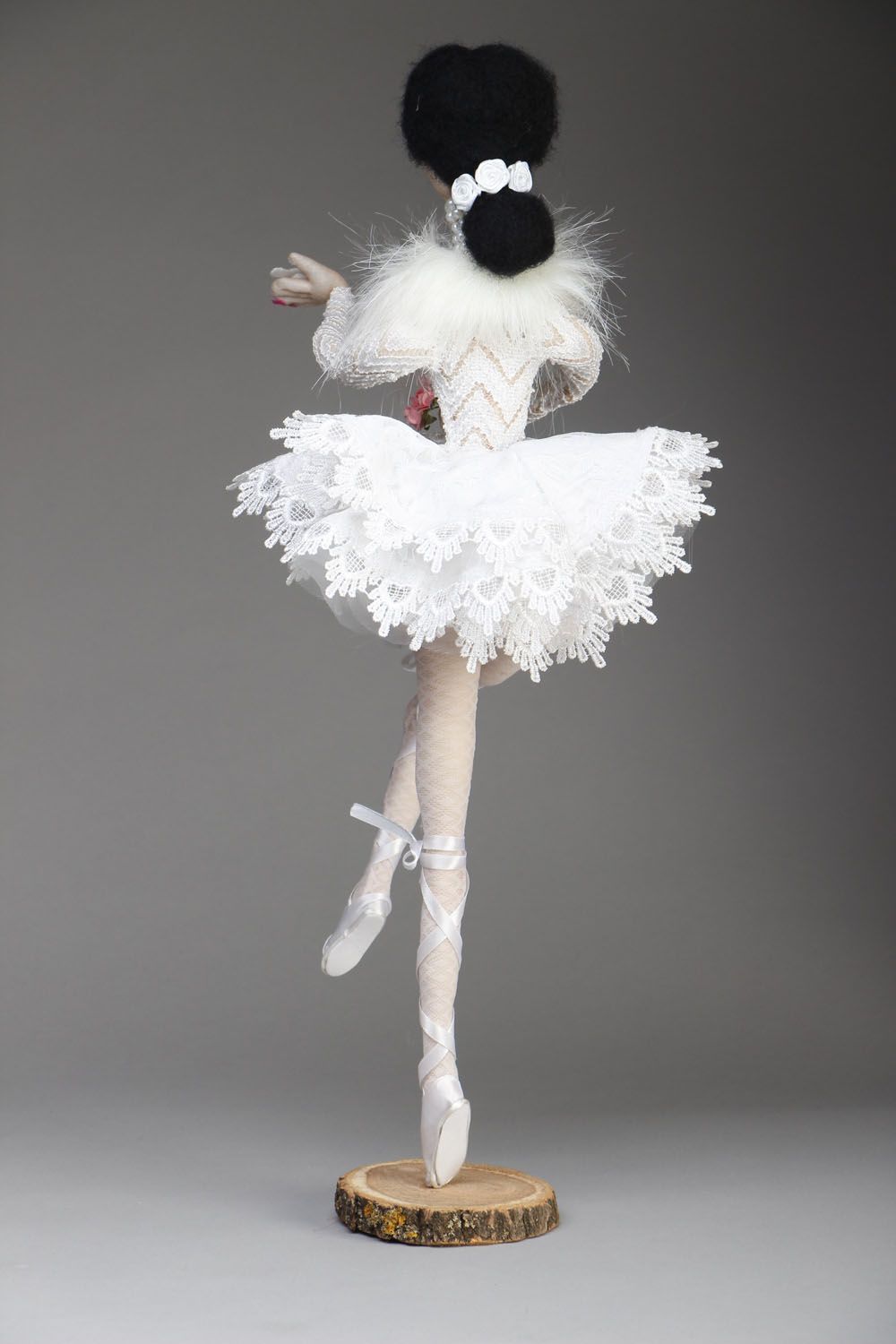 Handmade soft doll Prima Ballerina photo 3