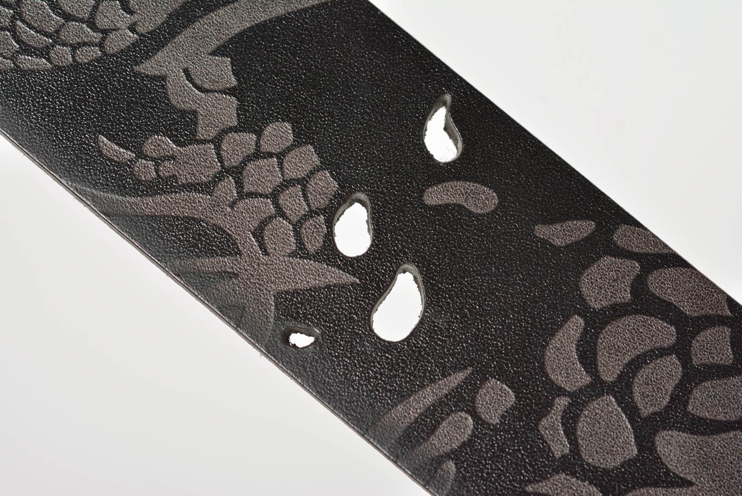 Handmade Gürtel Leder echt Leder Gürtel Designer Accessoires Geschenk für Mann foto 4
