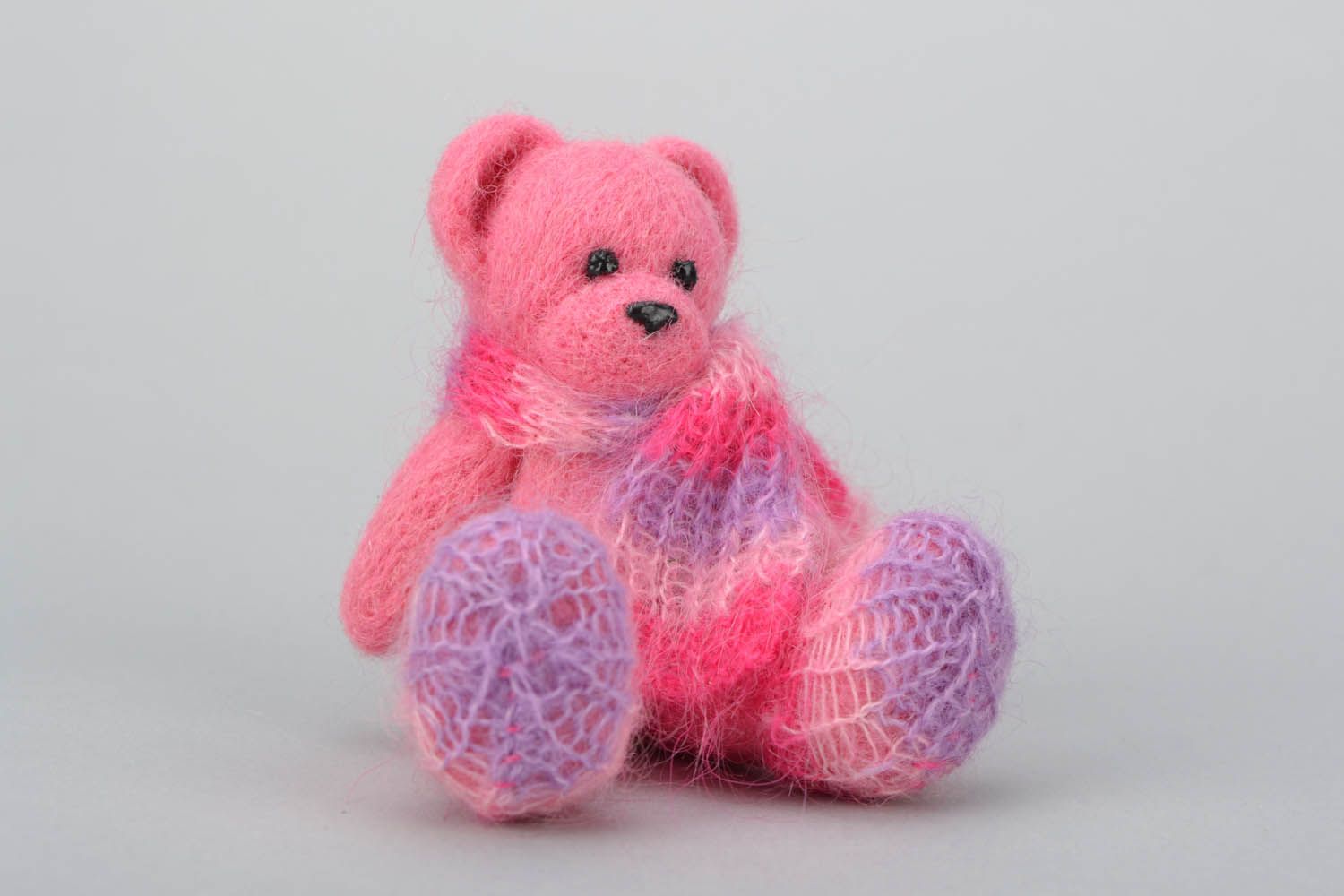 Felted toy Bear photo 4