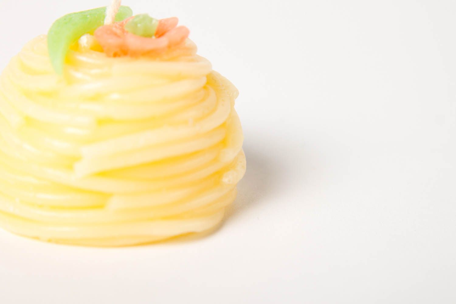Little cup cake candle spaghetti cake candle cute girls' gift 1,91 inches, 0,08 lb photo 5