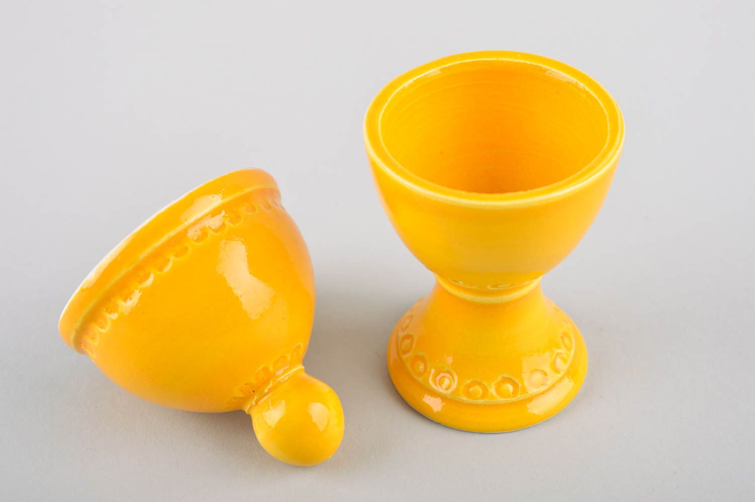 Unusual ceramic egg cup lovely designer accessories interesting home decor photo 4